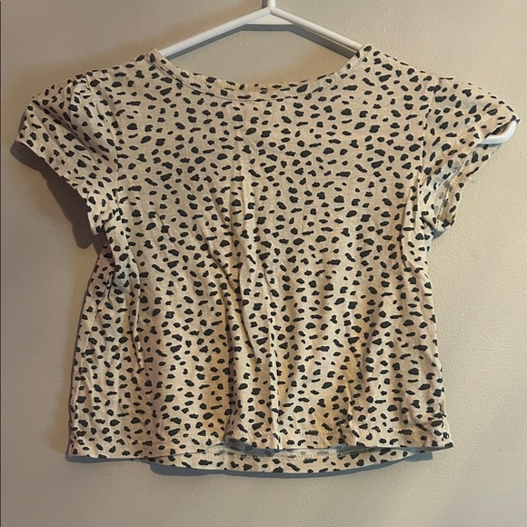 Kids' Leopard Print Short Sleeve Tee - Picture 1 of 3